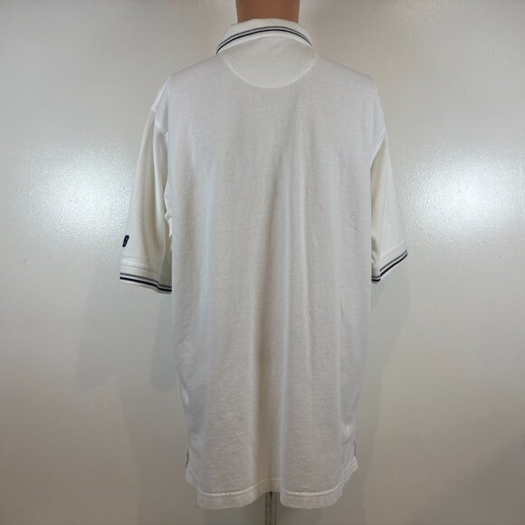 Vintage Boston Red Sox Polo Shirt Mens Size L CSA MLB Baseball White 90s - Picture 4 of 5